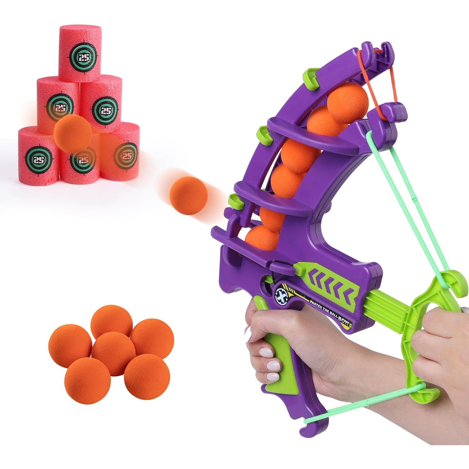 Set De Joaca Arc cu Bile Moi KidProtect Mini Archer Set De Joaca Arc cu Bile Moi KidProtect Mini Archer